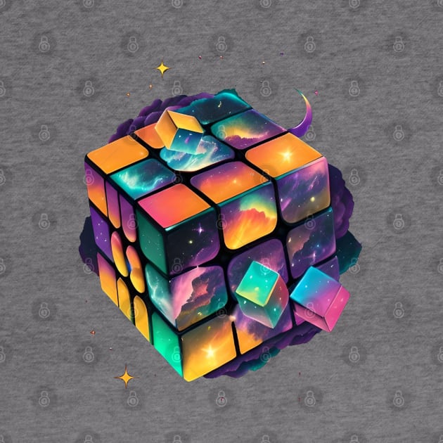 cosmic rubik's cube by Evgeny